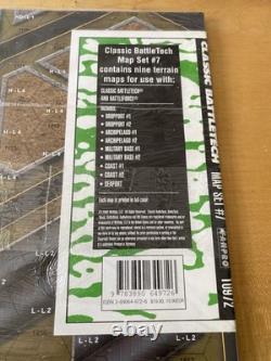 BattleTech Complete Map Set #7 Wizkids 2002 New And Sealed Extremely Rare