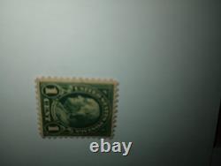 Benjamin Franklin Dark Green One 1 Cent U. S. Stamp (Extremely Rare) New