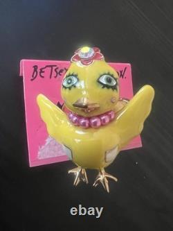 Betsey Johnson Chick Garden Party Ring Size 7 Extremely Rare