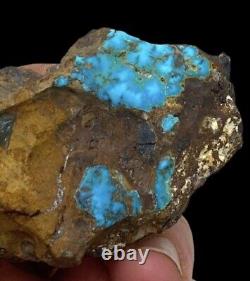 Bisbee Turquoise in Matrix Extremely Rare Beautiful Vibrant Stunning Turquoise
