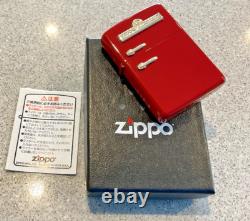 Brand New 03 ZIPPO Lighter Extremely Rare ZIPPO RETRO Fridge/Freezer Bright Red