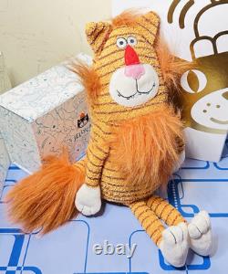 Brand New Jellycat Orange Cat with paper tags-Retired(1999), & Extremely Rare