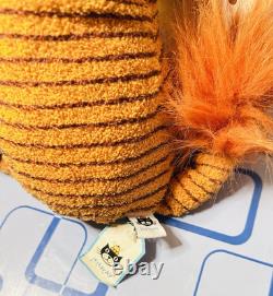 Brand New Jellycat Orange Cat with paper tags-Retired(1999), & Extremely Rare