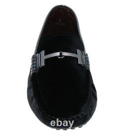 Brand New Tod's Loafers for him in Black UK 9.5 extremely rare velvet feel