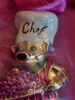 Brand New Unopened Butler And Wilson Chef Brooch Extremely Rare Find