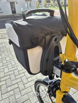 Brand New Unused BROMPTON ORTLIEB MINI O BAG Black and White EXTREMELY RARE