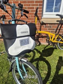 Brand New Unused BROMPTON ORTLIEB MINI O BAG Black and White EXTREMELY RARE