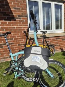 Brand New Unused BROMPTON ORTLIEB MINI O BAG Black and White EXTREMELY RARE