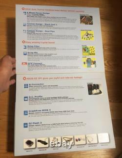Brand new complete set of P5B DELUXE motherboard. Extremely rare