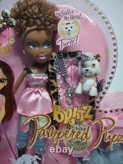Bratz Pampered Pupz Sasha Doll MGA Original Heart Shaped Box EXTREMELY RARE