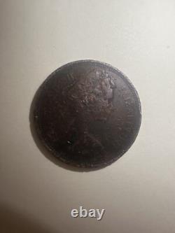British 1971 2P New Pence Extremely Rare 2p Coin