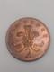 British 1971 2p New Pence, New Penny Extremely Rare 2p Coin