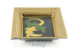 CARTIER PORCELAIN CROCODILE TRINKET TRAY Extremely Rare
