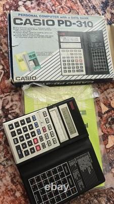 CASIO PD-310 Calculator MADE IN JAPAN EXTREMELY RARE. New Old Stock