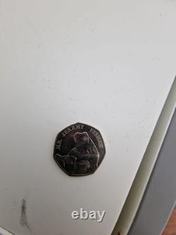 COLLECTABLE Extremely Rare Mr. Jeremy Fisher 50p Coin 2017 UK, New