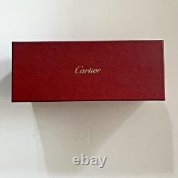 Cartier Brown Leather Roll Watch Carry Bag And Display, Extremely Rare Brand New