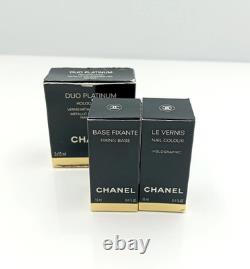 Chanel Duo Platinum Holographic Extremely Rare New in Box