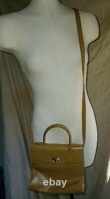 Coach Madison Biltmore Tan Crossbody, Handbag, Italy, No 4417, Extremely Rare