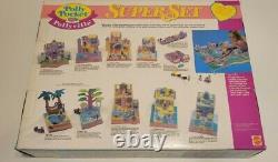 Complete 2 set Polly Pocket Pollyville 1995 SuperSets Sealed EXTREMELY RARE