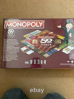 Costa Coffee Monopoly Rare 50th anniversary edition, extreme limited edition