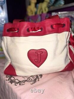 Cream And Red Juicy Couture Daydreamer Bag BRAND NEW Extremely Rare