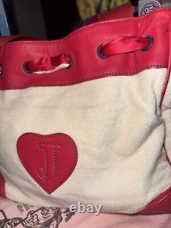 Cream And Red Juicy Couture Daydreamer Bag BRAND NEW Extremely Rare