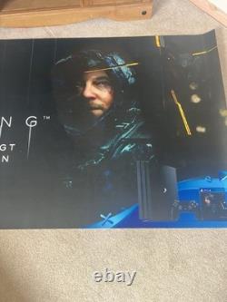 Death Stranding Promo Carpet/Banner Extremely Rare Mint Condition