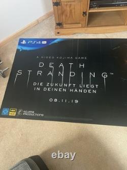 Death Stranding Promo Carpet/Banner Extremely Rare Mint Condition