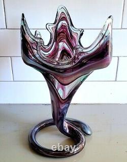 Demonic Hand Blown Glass Vase / 1 of 1 / Extremely Rare / New / Free Shipping