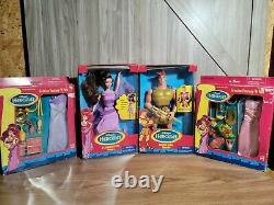 Disney Hercules Extremely Rare Doll golden Glow Hercules & Fashion Secrets Megar