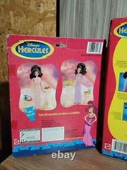 Disney Hercules Extremely Rare Doll golden Glow Hercules & Fashion Secrets Megar