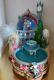 Disneys Cinderella Snowglobe Fountain Extremely Rare Ball Step-sisters Globe