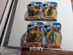 Doctorwho Full Set Of 4 Smaller Figures Wave 4. New And Extremely Rare