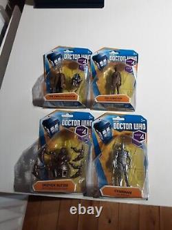 Doctorwho Full Set Of 4 Smaller Figures Wave 4. New And Extremely Rare