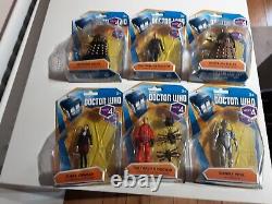 Doctorwho Full Set Of 6 Smaller Figures Wave 4. New And Extremely Rare