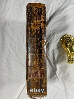 Douay Rheims New Testament Bible 1797 In Good Condition Extremely Rare