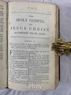 Douay Rheims New Testament Bible 1797 In Good Condition Extremely Rare