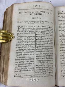 Douay Rheims New Testament Bible 1797 In Good Condition Extremely Rare