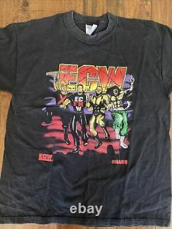 ECW Team extreme vintage shirt size large tazz sabu new jack tommy dreamer rare