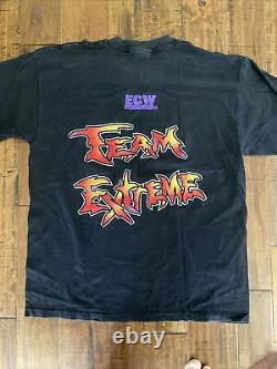 ECW Team extreme vintage shirt size large tazz sabu new jack tommy dreamer rare