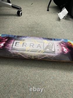 ERRA DRIFT SIGNED SKATEBOARD Deck Extremely Rare Brand New Never Used Metalcore