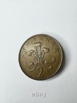 EXTREMELY RARE 1971 NEW PENCE 2p collectible coin