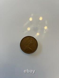 EXTREMELY RARE! 2p 1971 2p New Pence Coin. New Pence