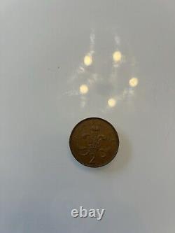 EXTREMELY RARE! 2p 1971 2p New Pence Coin. New Pence