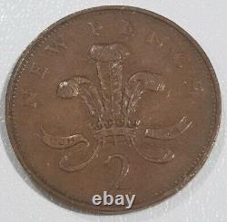 EXTREMELY RARE! 2p 1971 2p New Pence Coin. New Pence