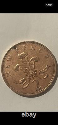 EXTREMELY RARE AND VALUABLE! 2p 1971 2p New Pence Coin. COLLECTORS ITEM