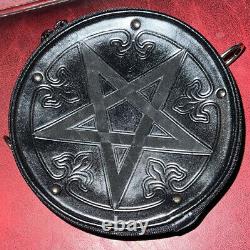 EXTREMELY RARE Alchemy Gothic Pentagram Handbag New RRP £120 Goth Leather