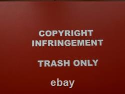 EXTREMELY RARE CJ HENDRY copyright infringement scavenger hunt box