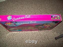 EXTREMELY RARE Camp Barbie Outdoor Fun Tent Campsite Fire New NIB SEALED