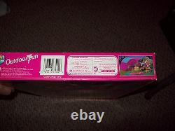 EXTREMELY RARE Camp Barbie Outdoor Fun Tent Campsite Fire New NIB SEALED